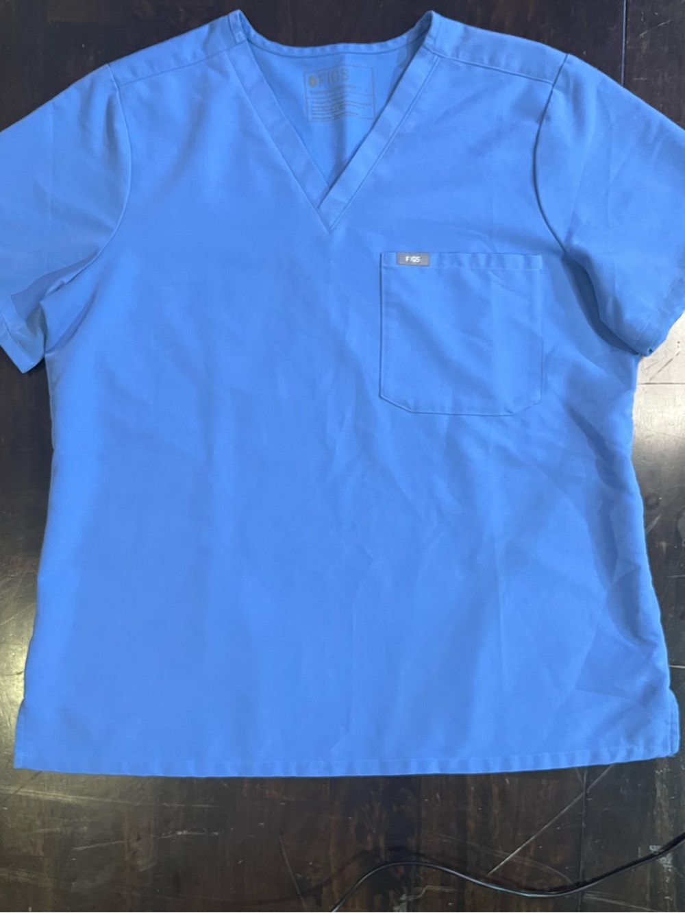 Figs Technical Collection Scrub Top, L